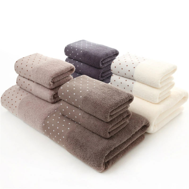 Large Pure Cotton Bath Towel 35×75cm – Thick, Soft & Super Absorbent