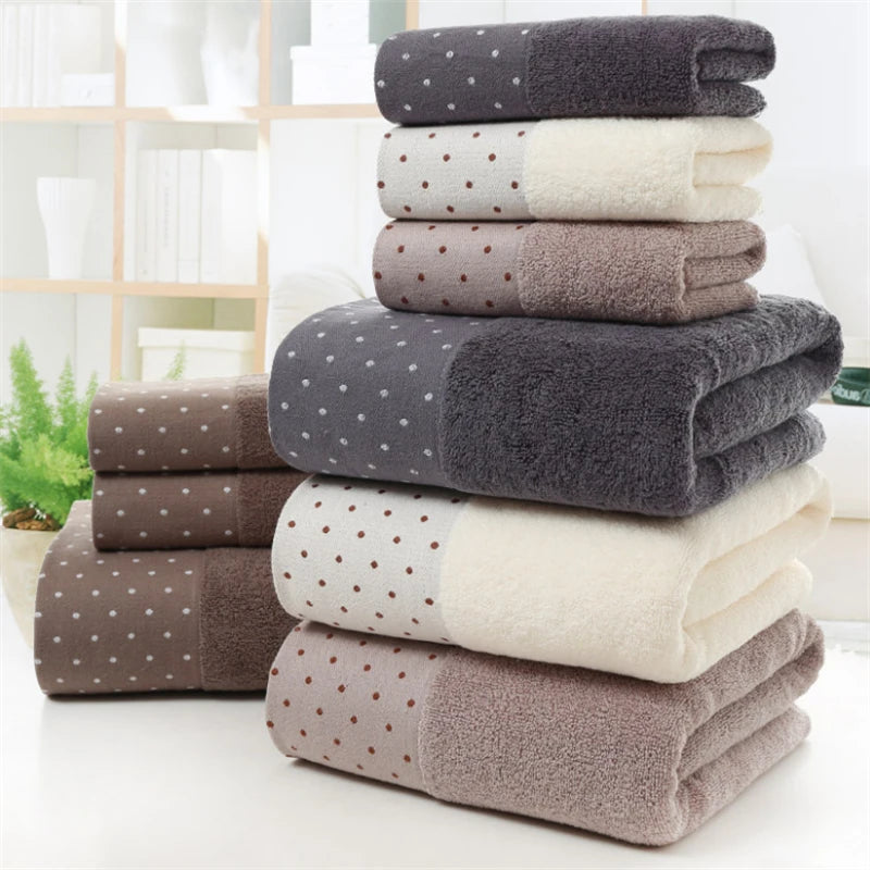 Large Pure Cotton Bath Towel 35×75cm – Thick, Soft & Super Absorbent