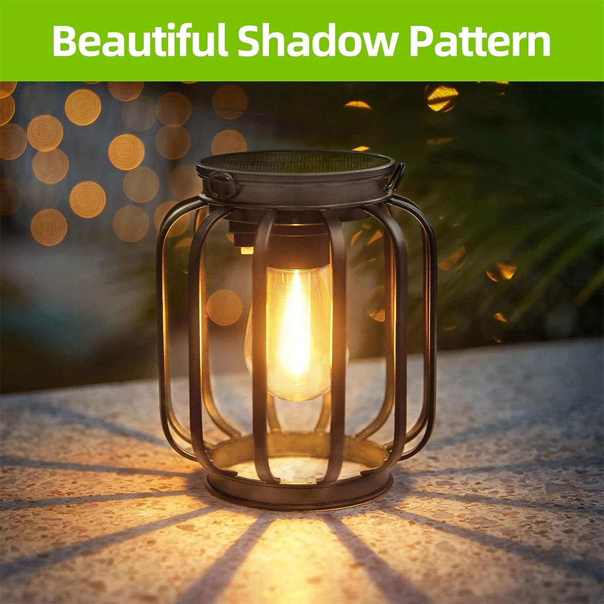 Solar LED Lantern Light