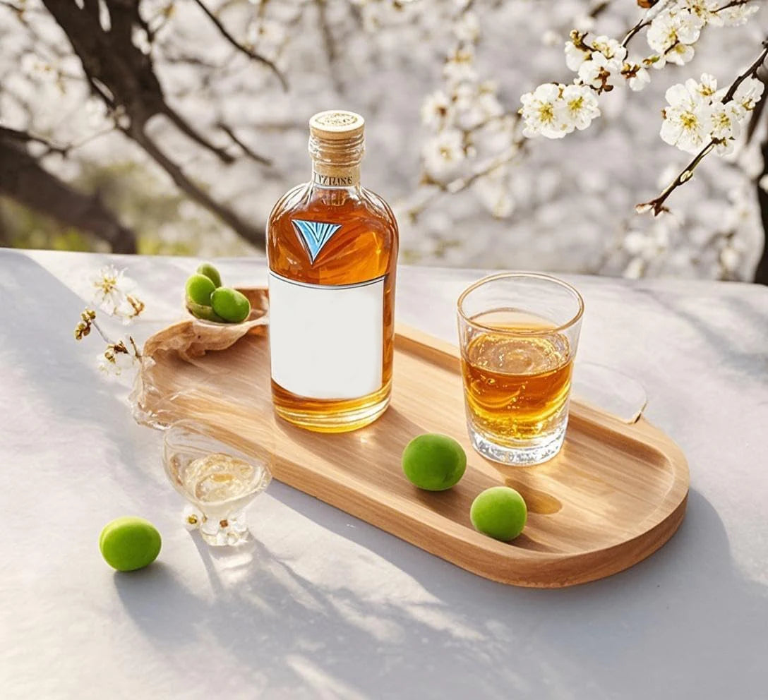 Japanese-Style Mini Beech Wood Plate – Simple, Elegant & Natural
