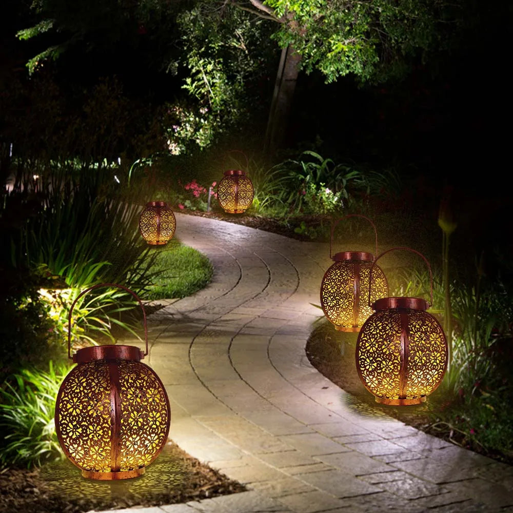Solar Hollow Lantern – Waterproof Outdoor Light for Garden