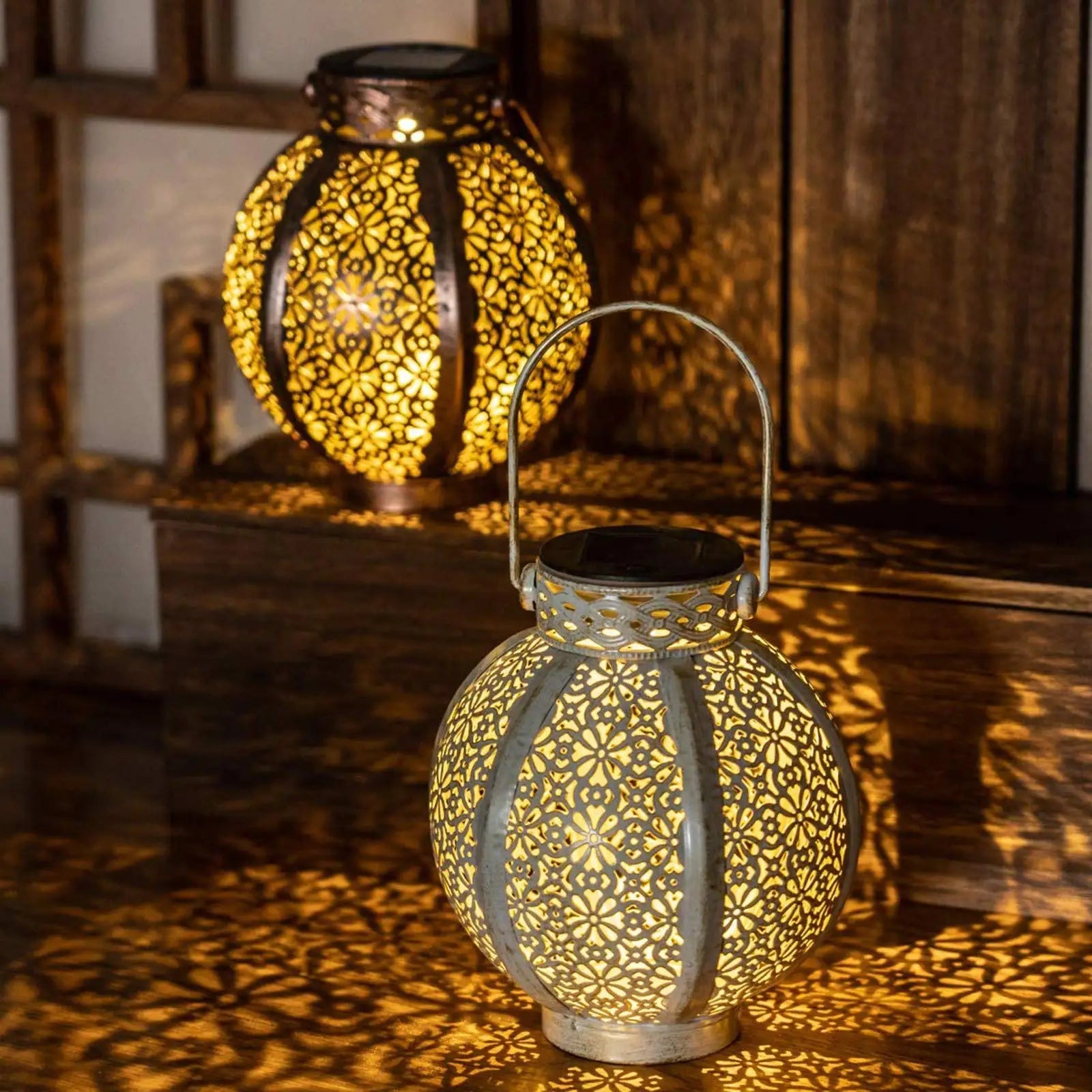 Solar Hollow Lantern – Waterproof Outdoor Light for Garden