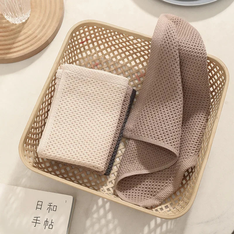 Pack 34×34cm Cotton Honeycomb Dishcloths