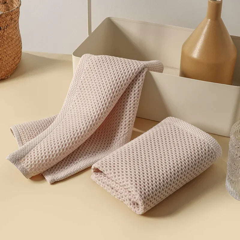Pack 34×34cm Cotton Honeycomb Dishcloths