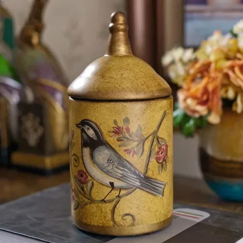 Vintage Ceramic Kitchen Storage Jars – Retro Tea & Candy Canisters