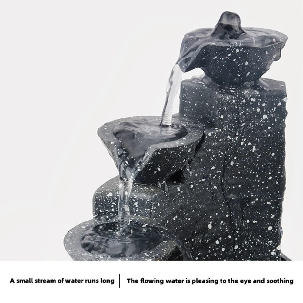 Waterfall Fountain – Creative Flowing Water Ornament