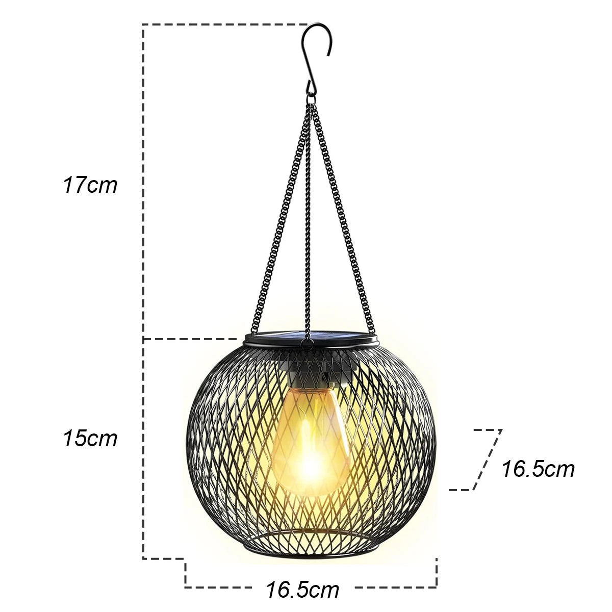 Solar LED Lantern Light