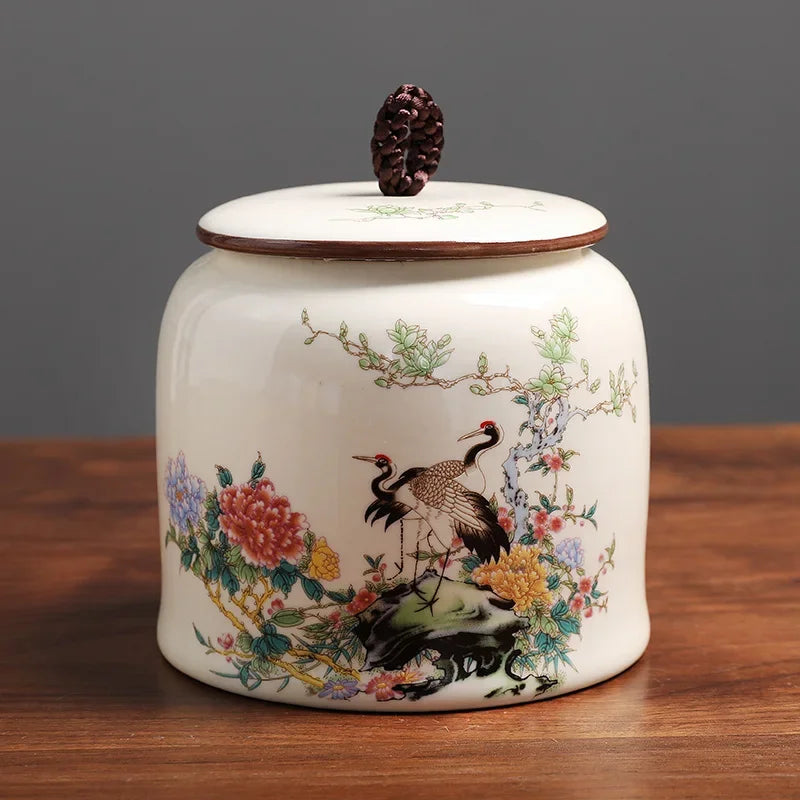 Vintage Ceramic Kitchen Storage Jars