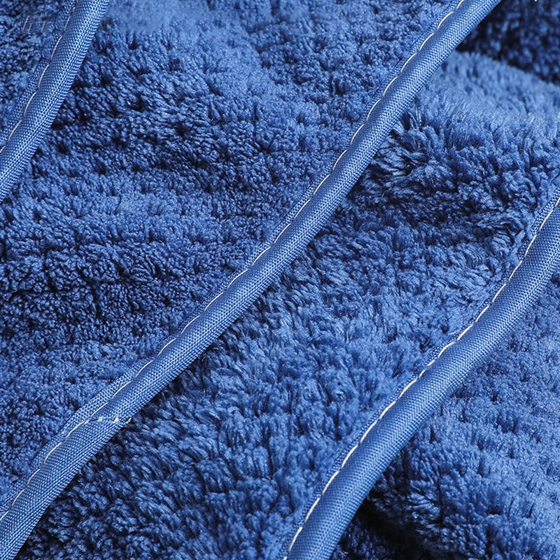 Ultra-Soft Coral Fleece Bath Towel