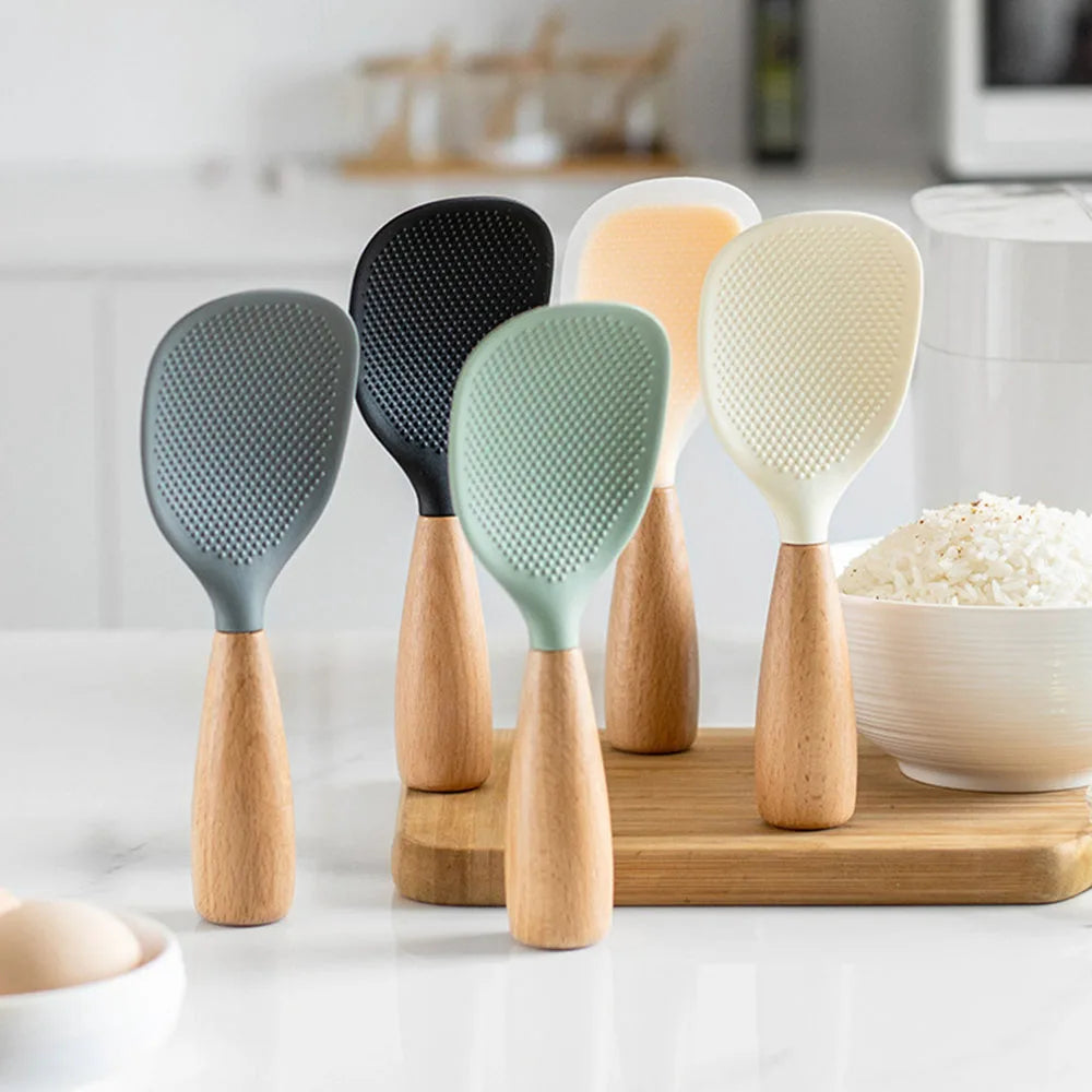 Silicone Cooking Spoon – High-Temp, Non-Stick & Heat-Resistant
