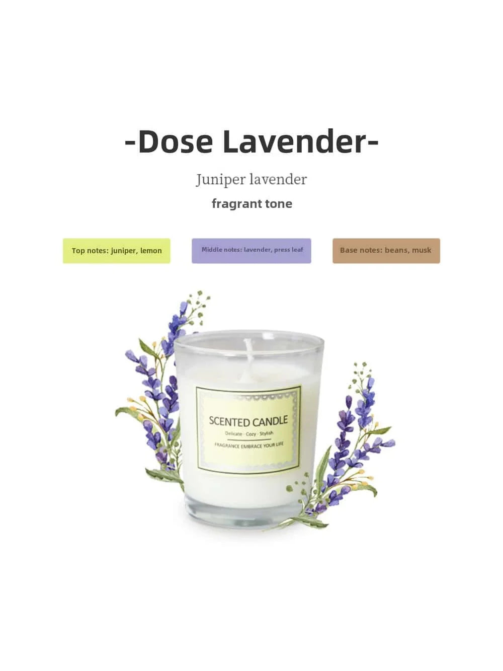 Lumière Privée – Scented Aromatherapy Candle