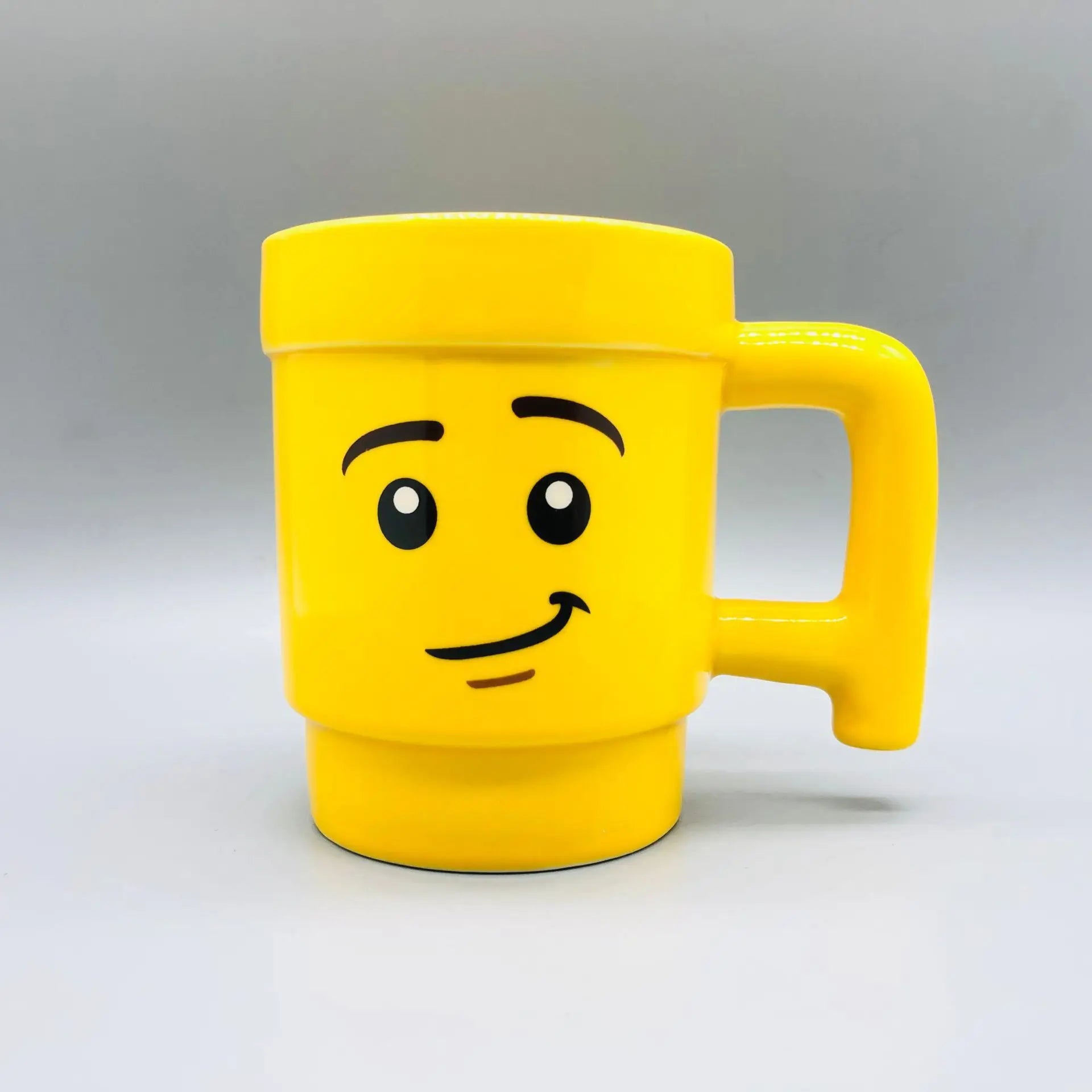Impish Face Ceramic Mug – 250ML Couple Coffee Cup