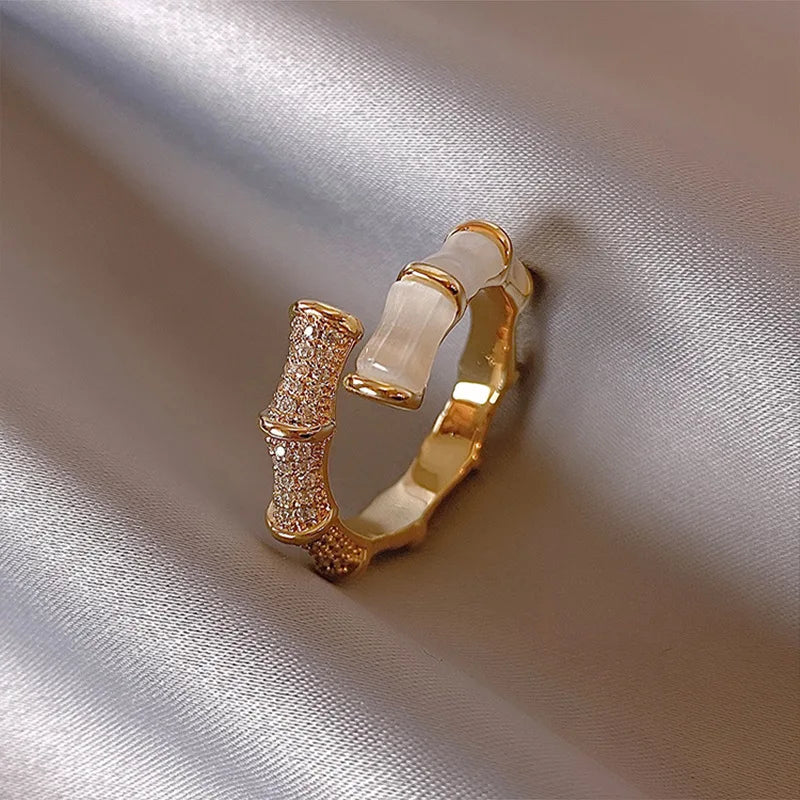 Minimalist Thin Ring for Women – Cubic Zirconia Wedding & Everyday Jewelry