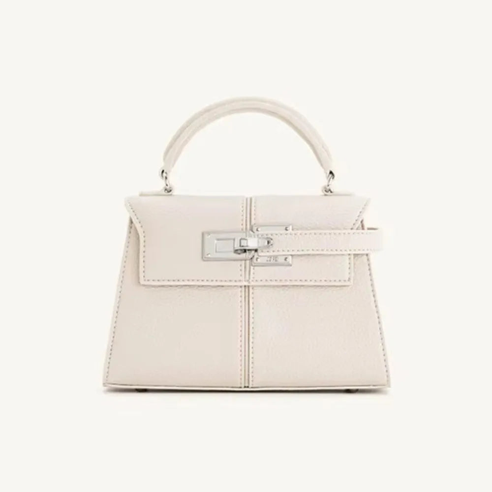 Trapezoidal Leather Women's Bag Versatile