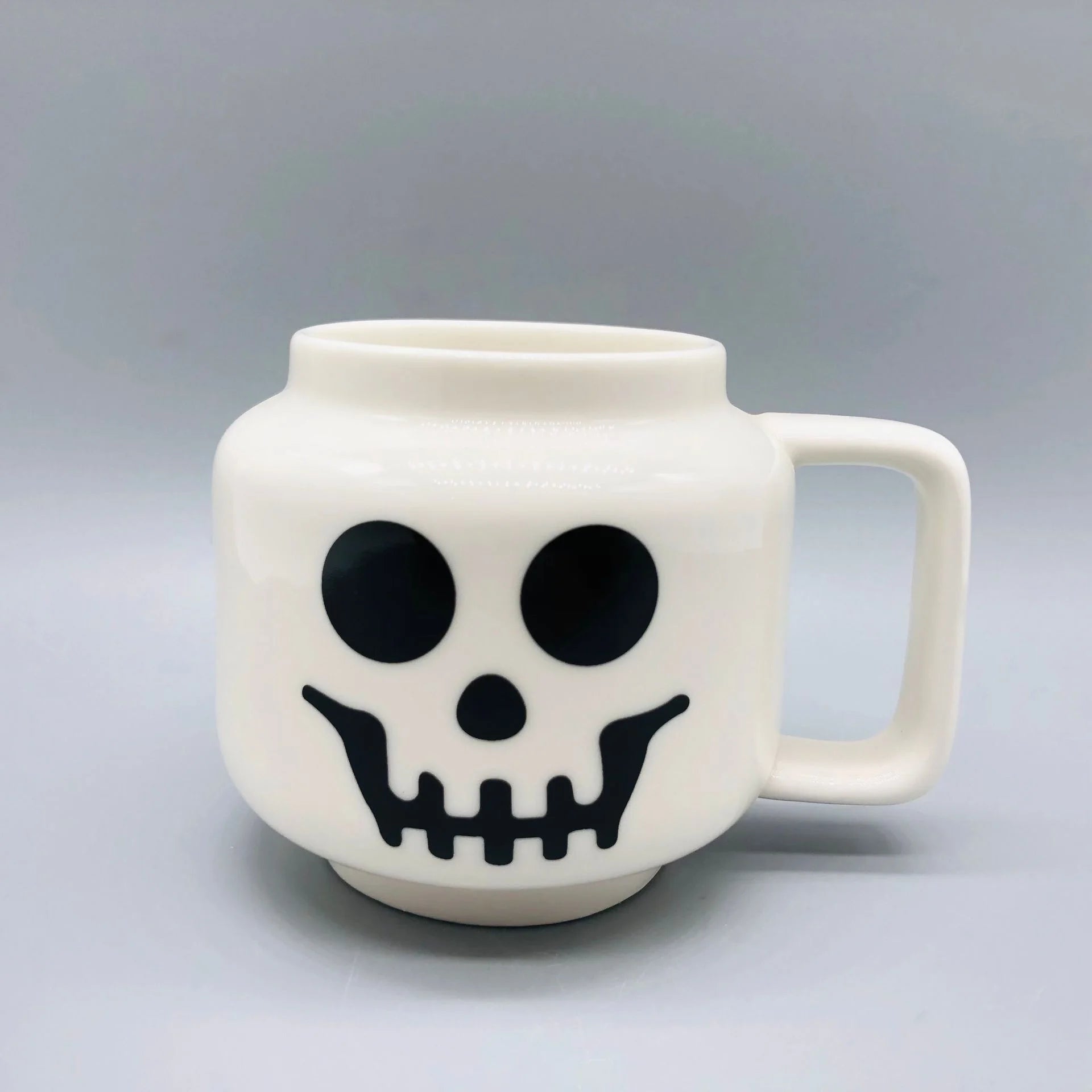 Impish Face Ceramic Mug – 250ML Couple Coffee Cup