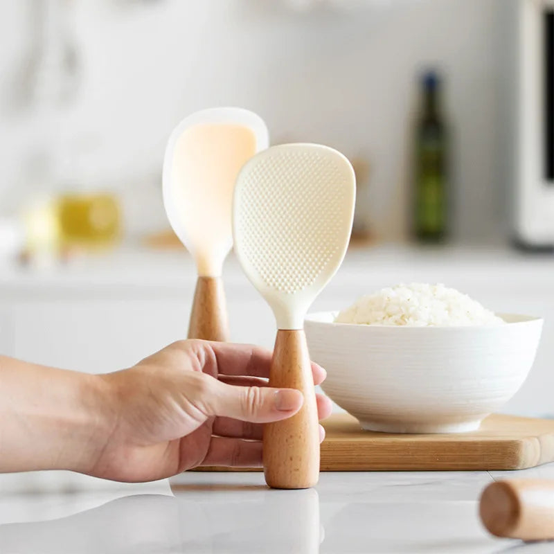 Silicone Cooking Spoon – High-Temp, Non-Stick & Heat-Resistant
