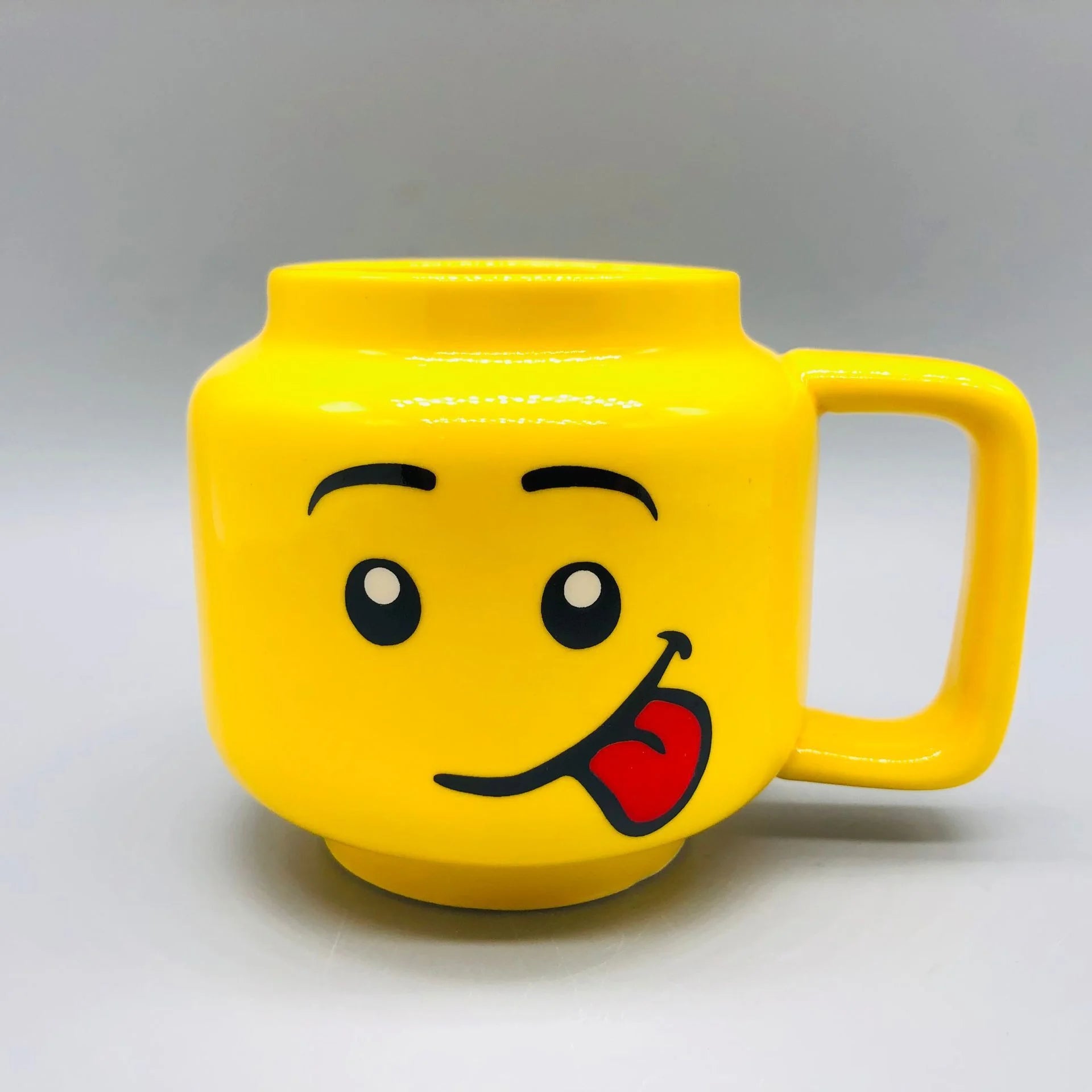 Impish Face Ceramic Mug – 250ML Couple Coffee Cup