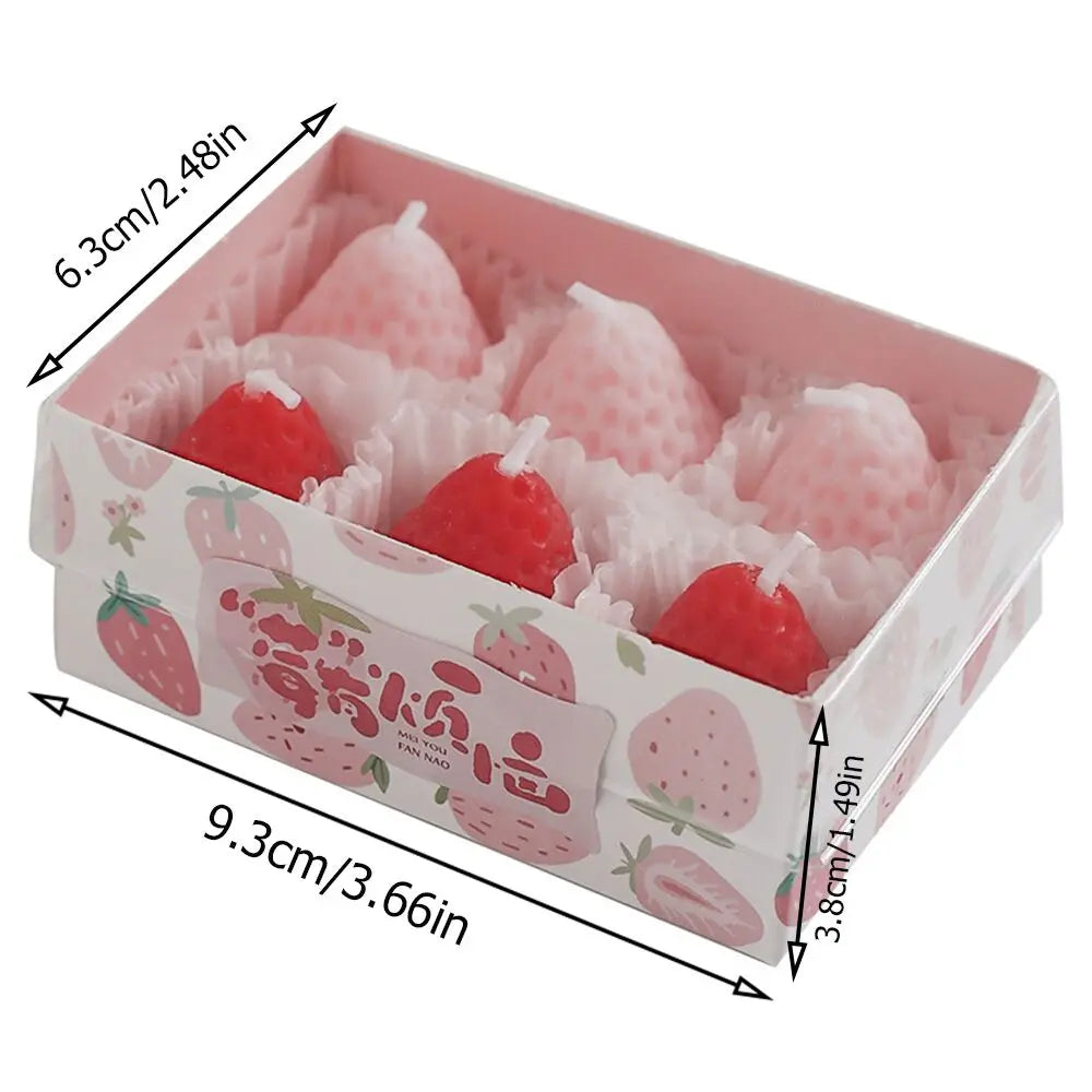Strawberry Soy Wax Candle – Natural & Aromatic