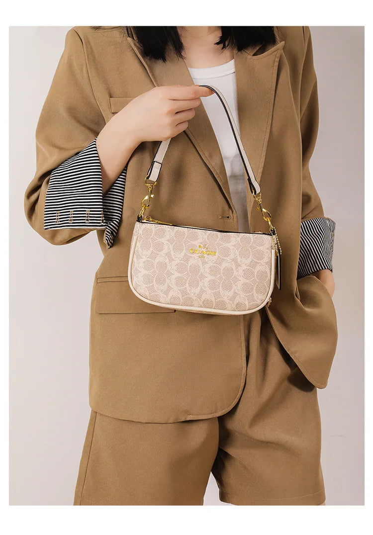 Elegant Shoulder Bag for underarms - Luxury designer handbag