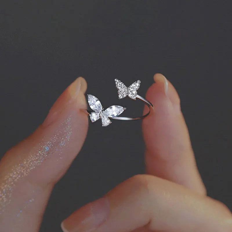 Minimalist Thin Ring for Women – Cubic Zirconia Wedding & Everyday Jewelry
